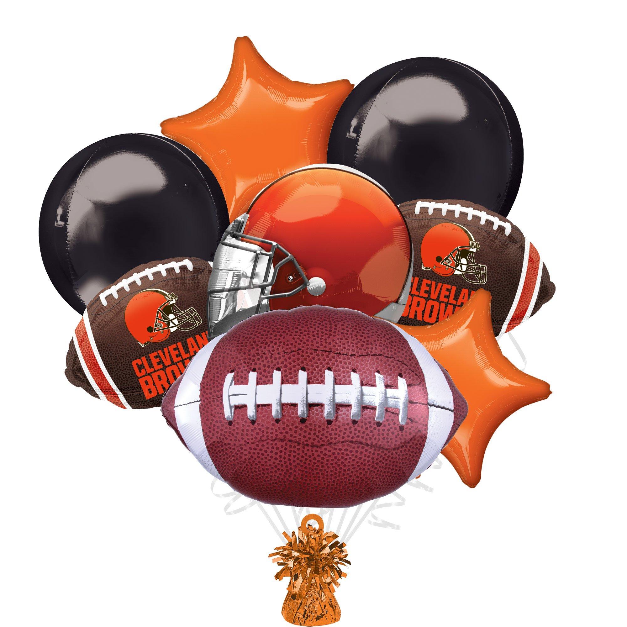 Cleveland Browns Foil Balloon Bouquet